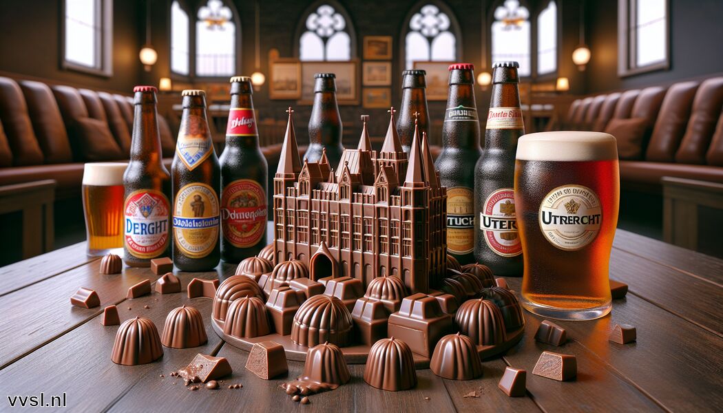 Unieke smaken en variëteiten om te proeven - Utrecht: Domtorentjes (chocoladegebak), lokale Utrechtse biertjes