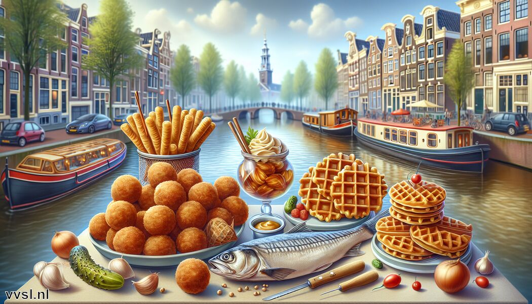 Amsterdam: Bitterballen, stroopwafels, haring